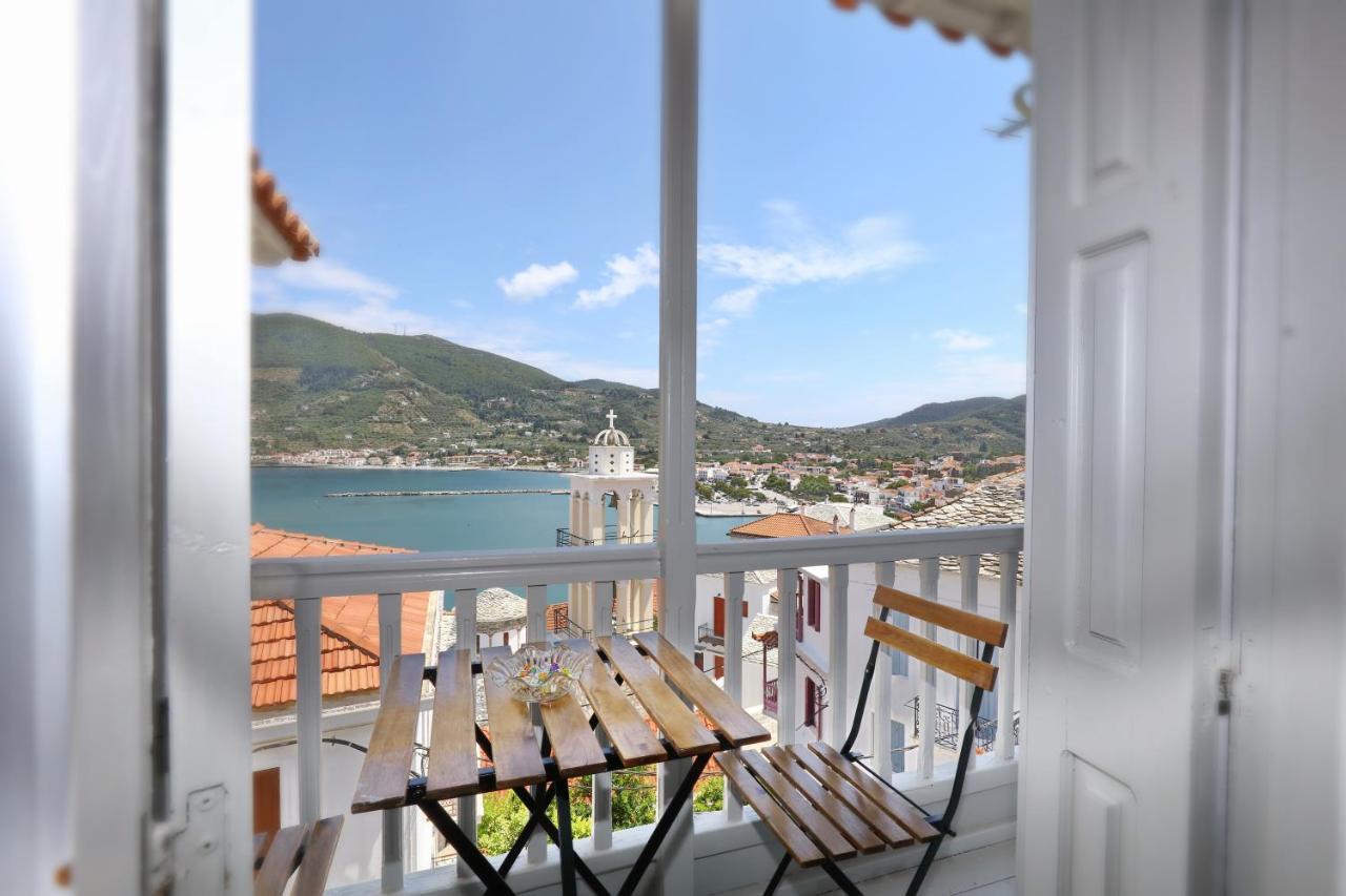 House Of Town Lägenhet Skopelos stad Exteriör bild
